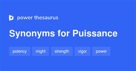 power of thesaurus|Puissance synonyms, puissance antonyms .